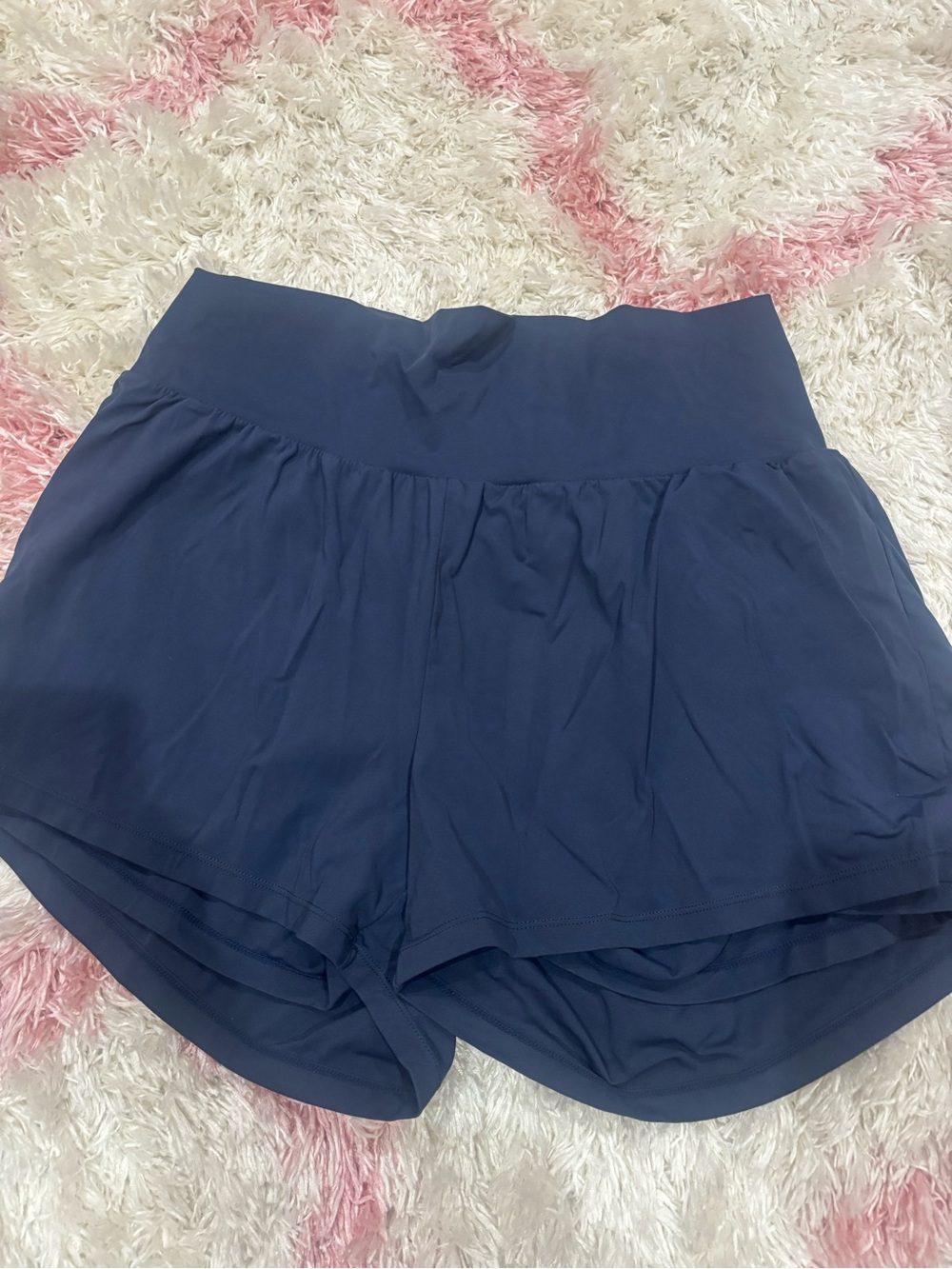 Halara Women's Navy High-Waist Performance Shorts - XL